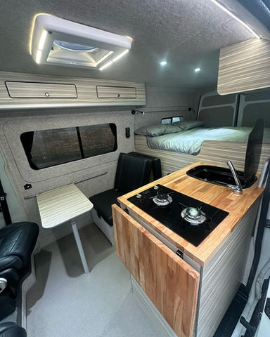 Camper in Transit conversion example 9