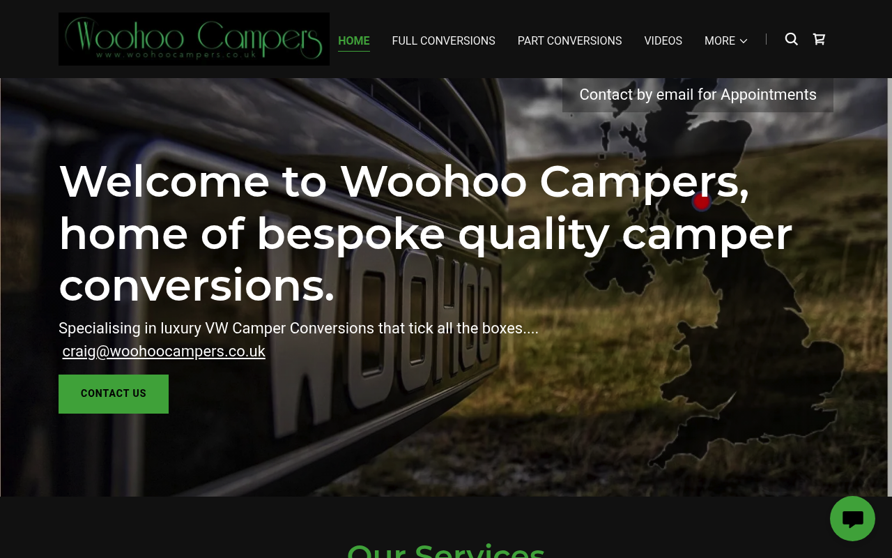 Woohoo Campers - Campervan Conversions