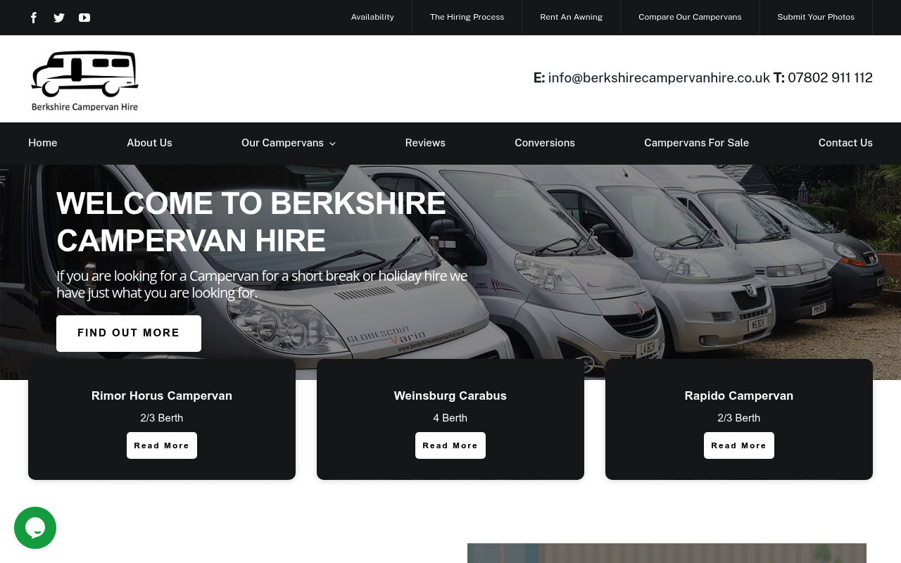 Berkshire Campervan Hire - Campervan Conversions