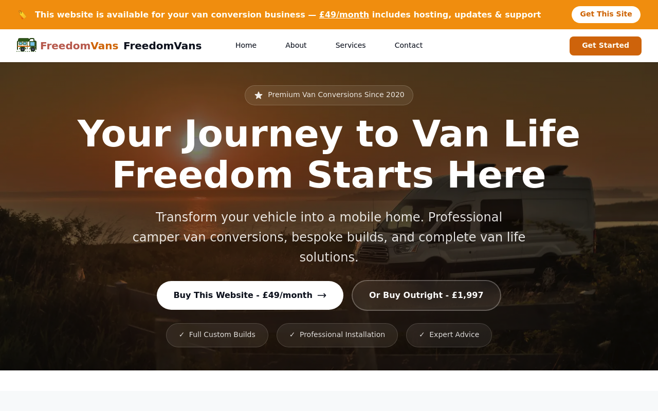 FreedomVans - Campervan Conversions