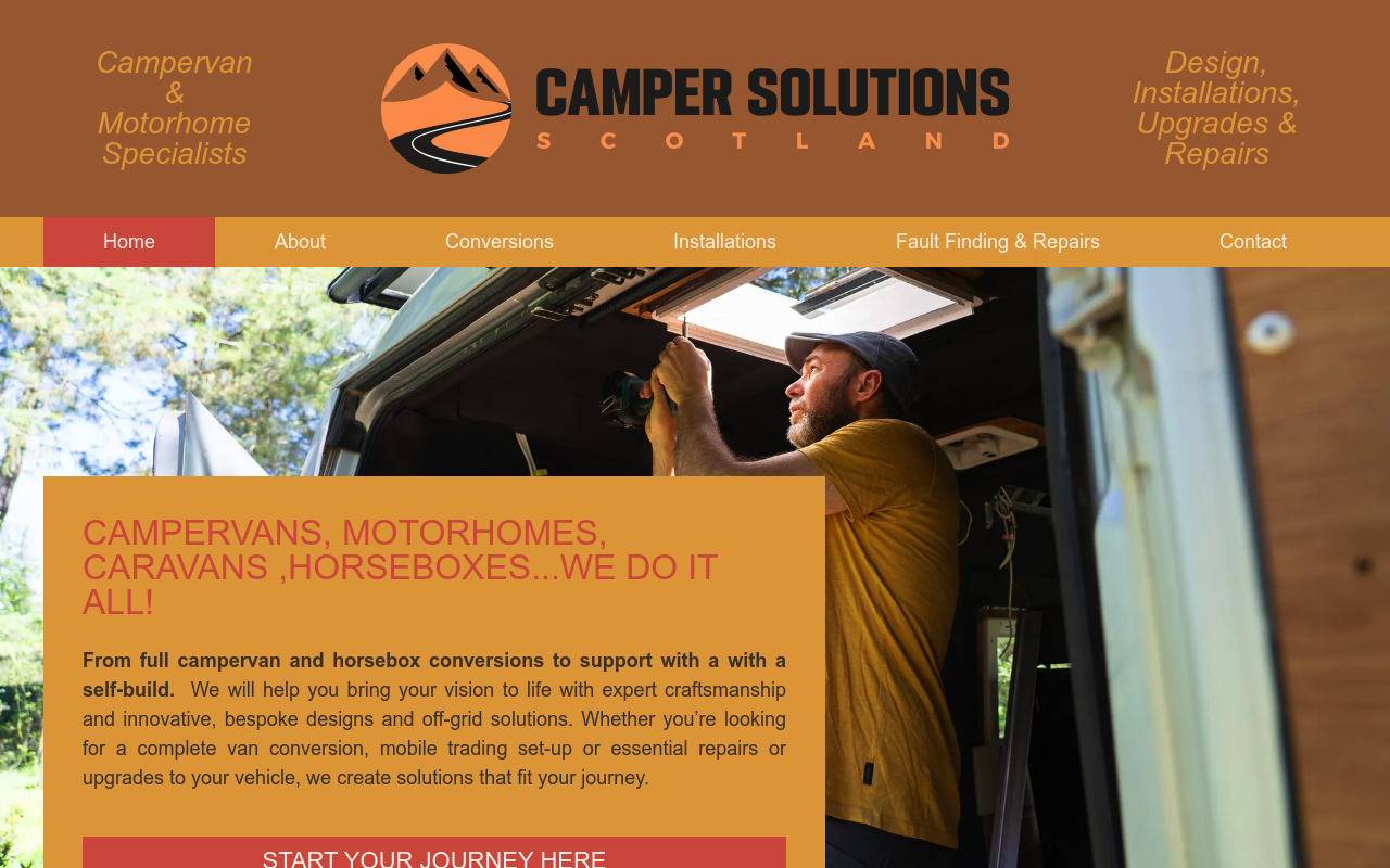 Camper Solutions Scotland - Campervan Conversions