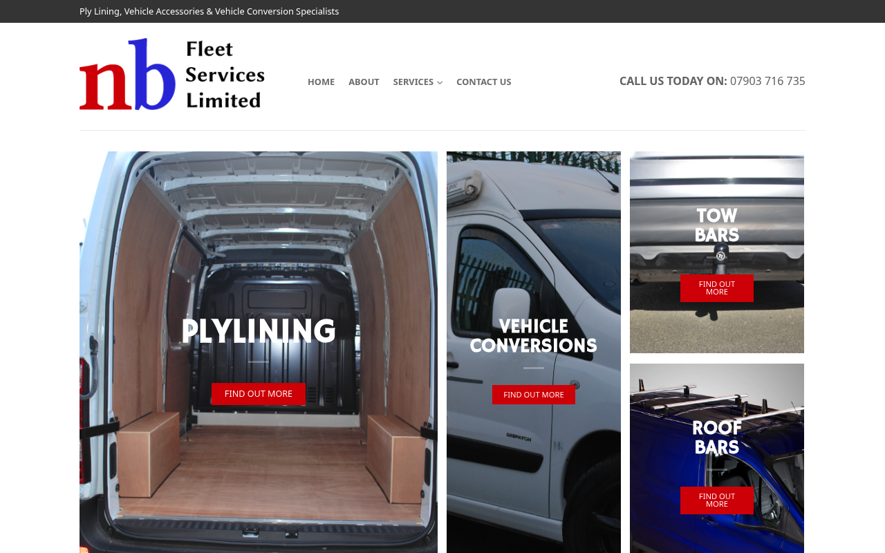 NB Fleet Services Ltd - Campervan Conversions