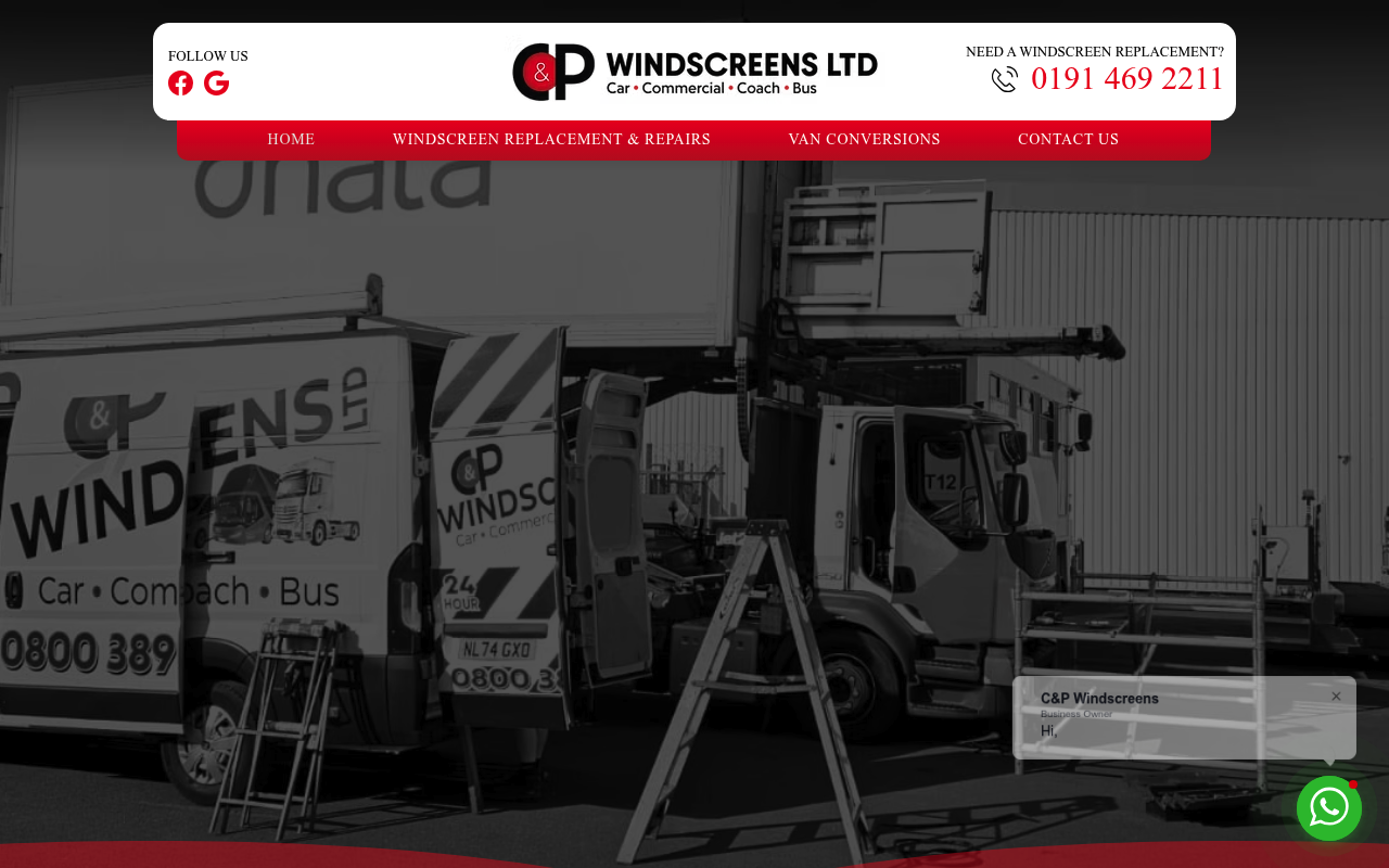 C & P Windscreens ltd - Campervan Conversions
