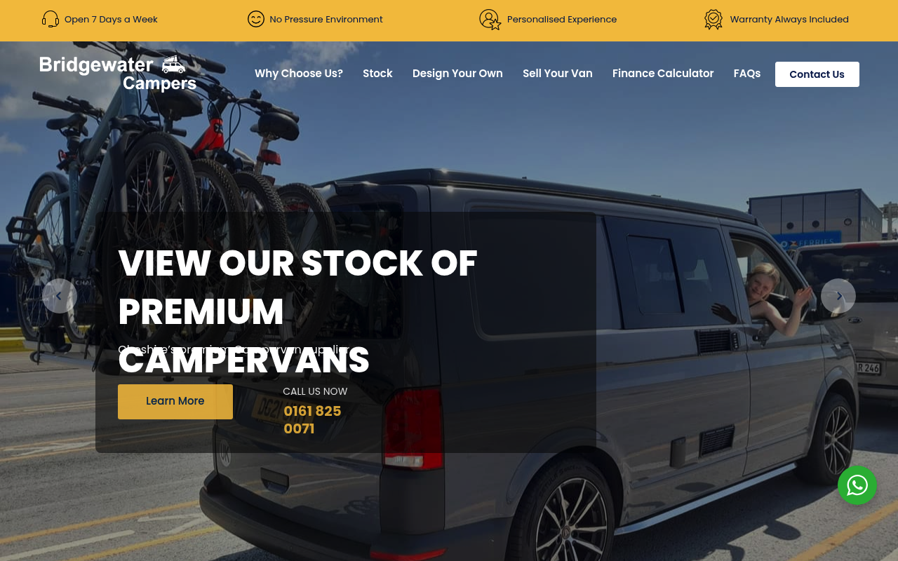 Bridgewater Campers Ltd - Campervan Conversions