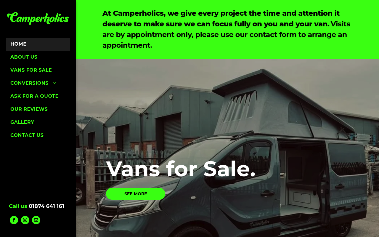 Camperholics - Campervan Conversions