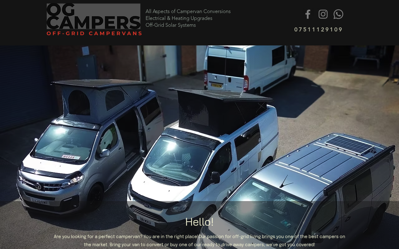 OG Campers - Campervan Conversions
