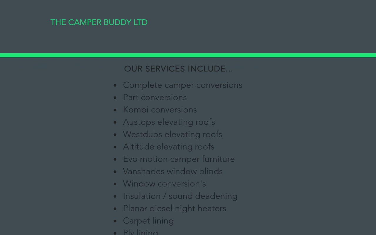 The Camper Buddy - Campervan Conversions
