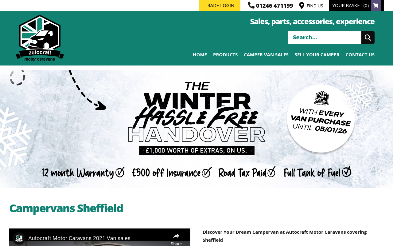 Autocraft Motor Caravans - Campervan Conversions