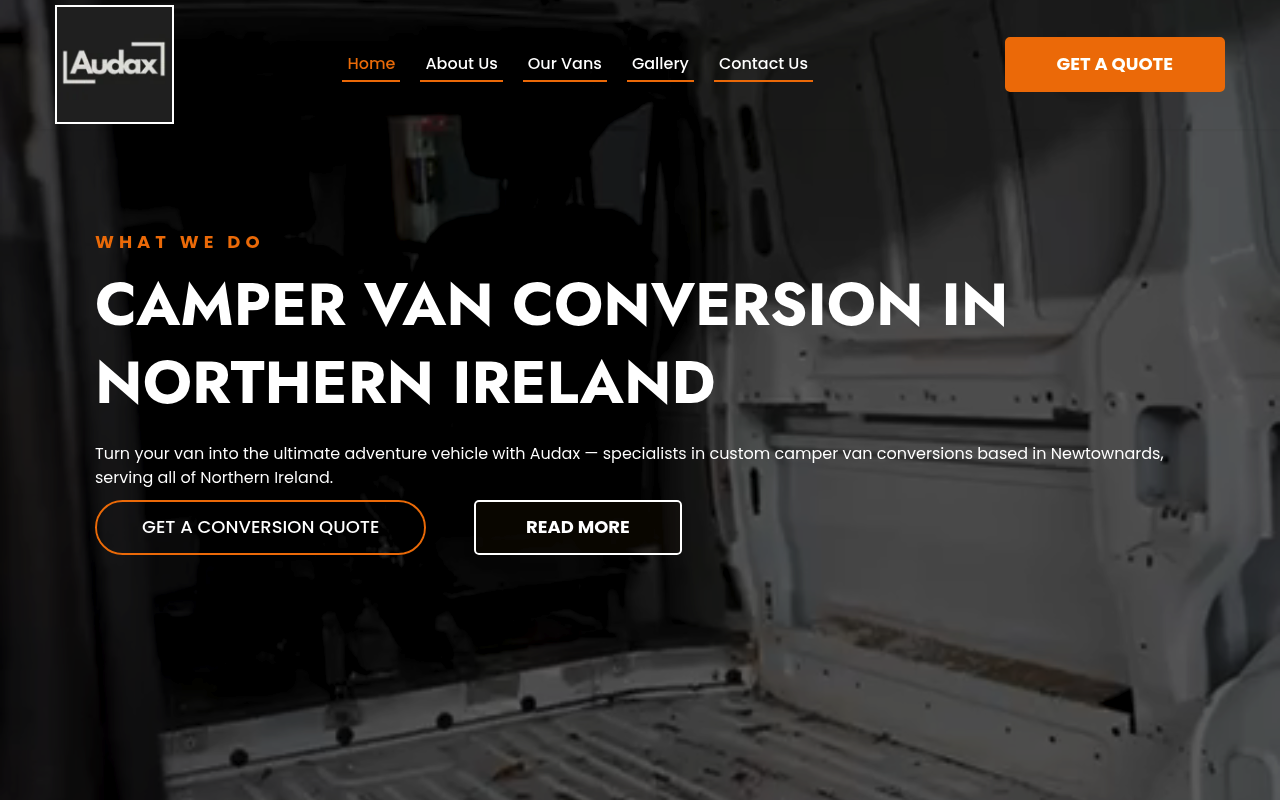 Audax Van Conversions - Campervan Conversions