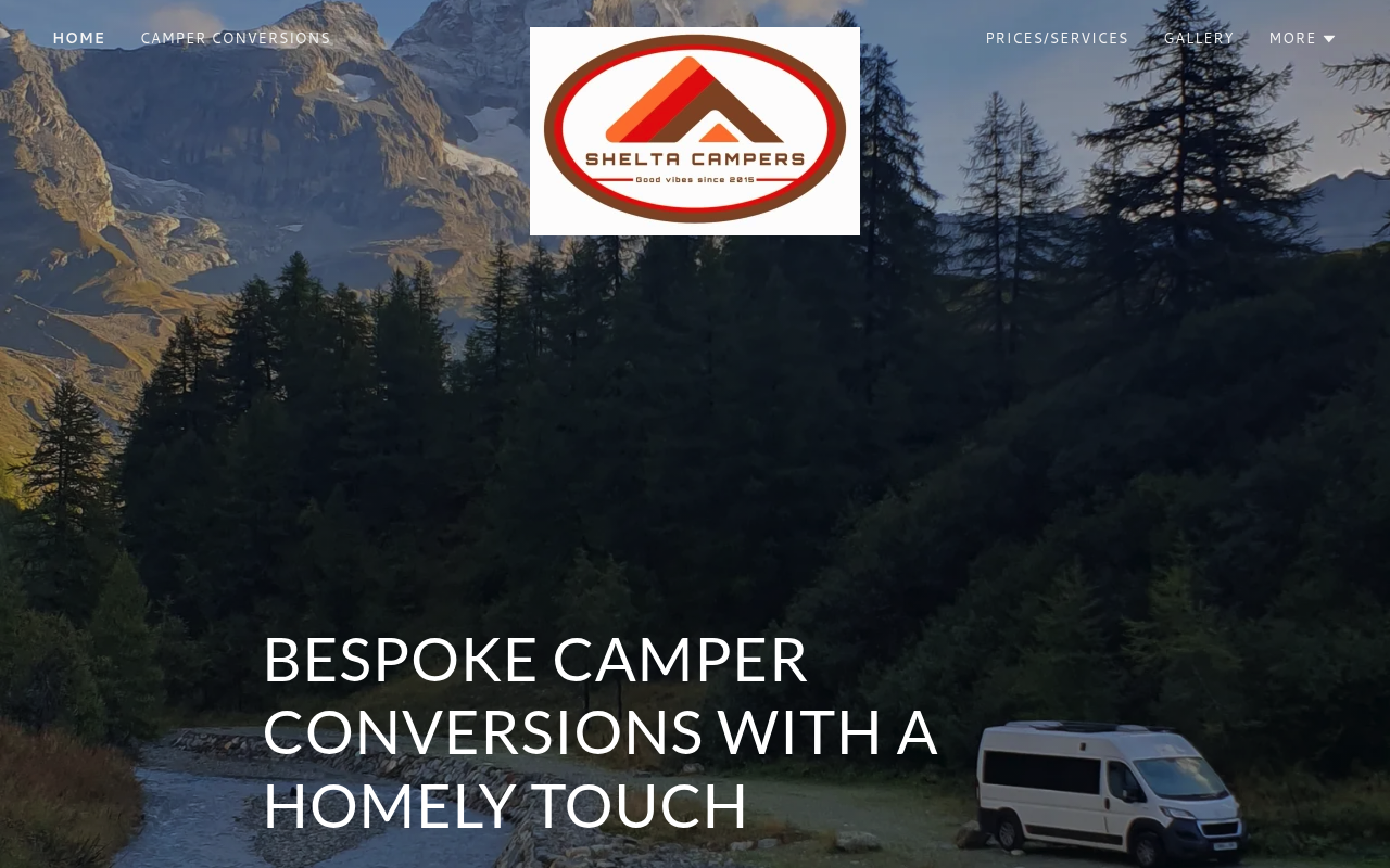 Shelta Bespoke Campers & Conversions - Campervan Conversions