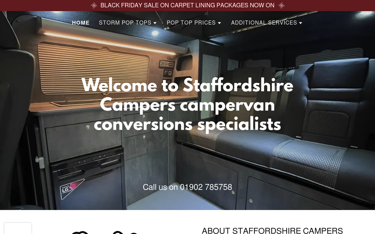 Staffordshire Campers Ltd - Campervan Conversions