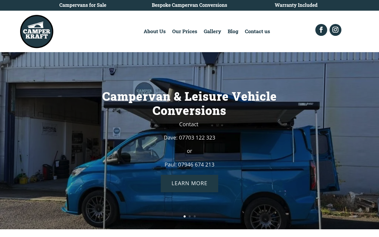 CamperKraft Ltd - Campervan Conversions