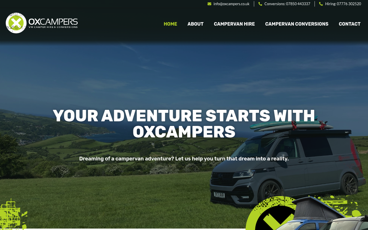 OXCampers - Campervan Conversions