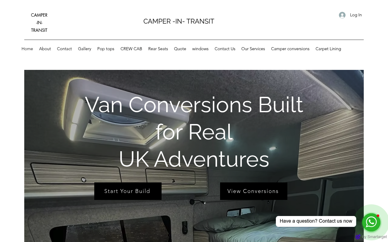 Camper in transit - Campervan Conversions