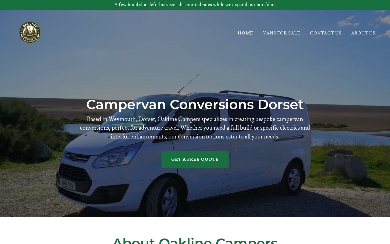 Oakline Campers - Campervan Conversions