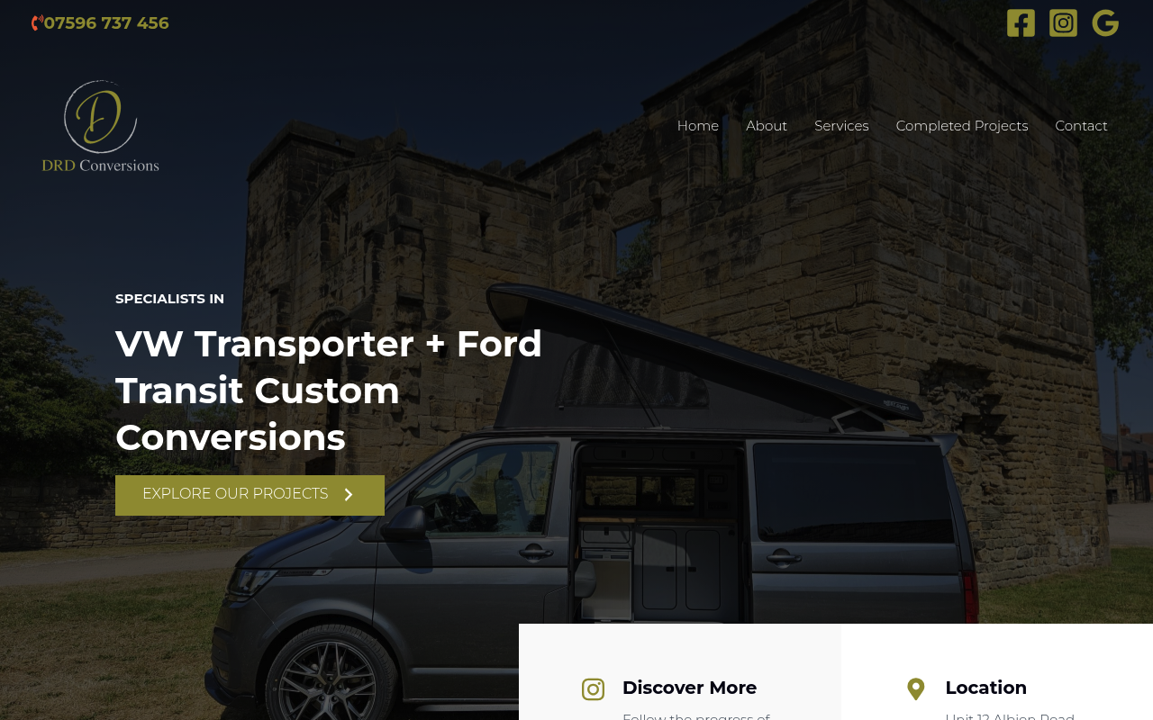 DRD Conversions - Campervan Conversions