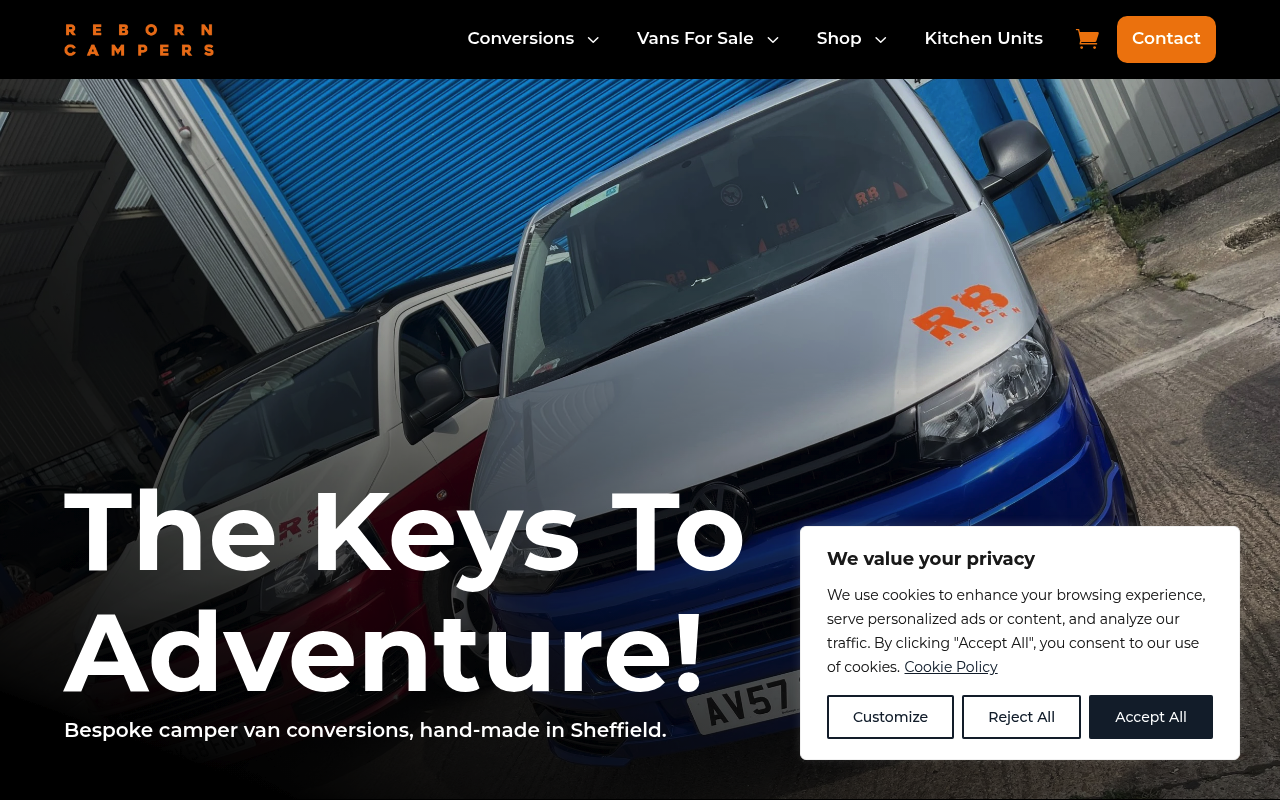 Reborn Campers - Campervan Conversions