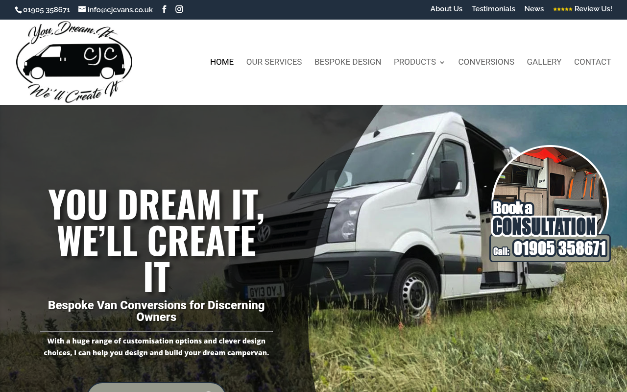 CJC Vans - Campervan Conversions