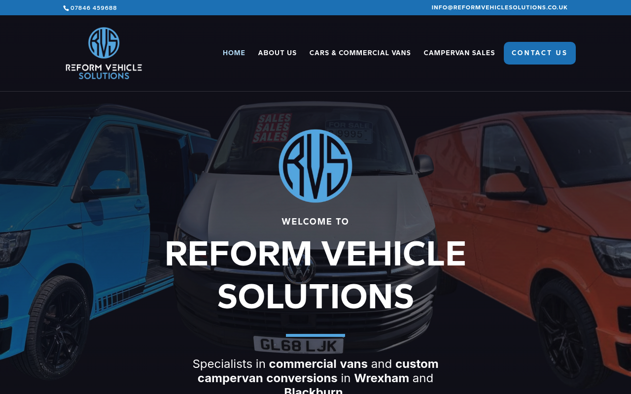Reform Vehicle Solutions - Campervan Conversions